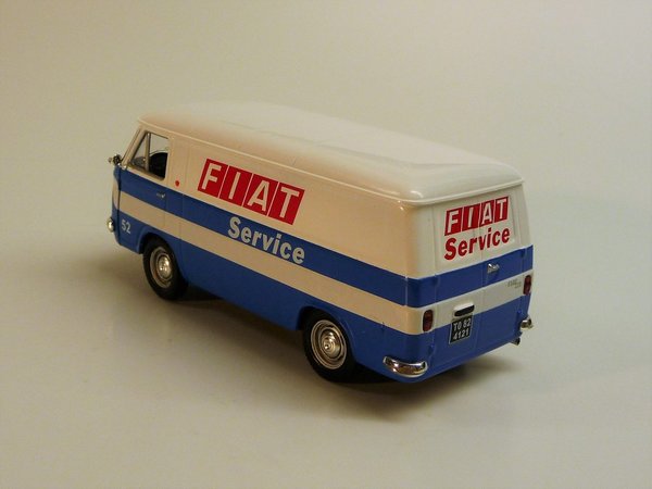 Fiat 238 Van 1971	„Fiat Service“	 IXO 1/43