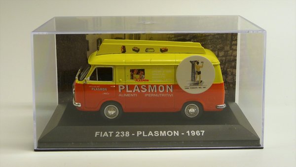 Fiat 238 Van 1967 gelb/rot	„Plasmon“  SpecialC. PL1967 1/43