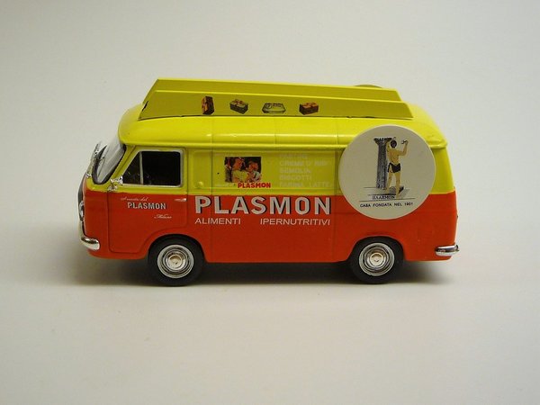 Fiat 238 Van 1967 gelb/rot	„Plasmon“  SpecialC. PL1967 1/43