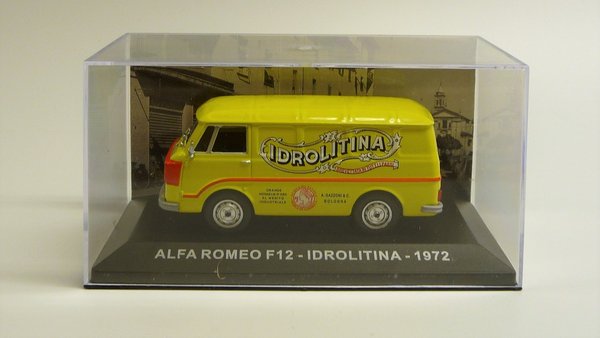 Alfa Romeo F12 1972	gelb „Idrolitina“ SpecialC. Id1972  1/43