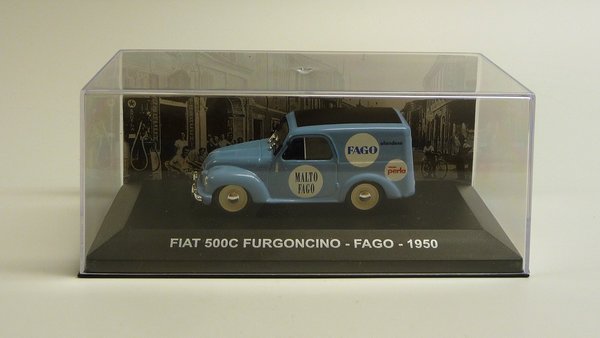 Fiat 500C Furgoncino 1950 ”Fago”SpecialC. 1/43