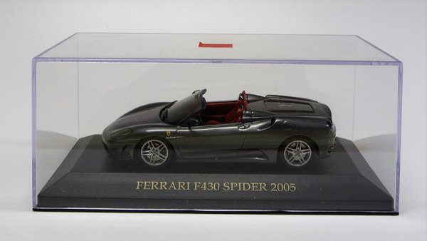 Ferrari 430 Spider grau-metallic IXO/Hotwheels FER019 1/43