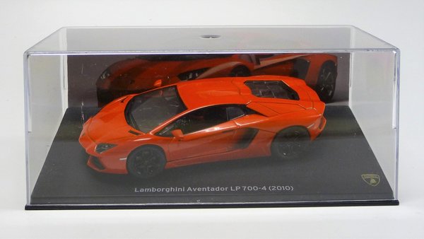 Lamborghini Aventador 700-4 orange  Leo-Models  1/43