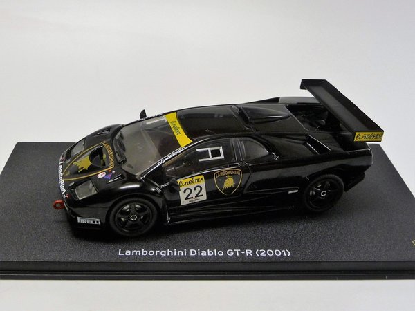 Lamborghini Diablo GT-R 2001 schwarz  Leo-Models 1/43