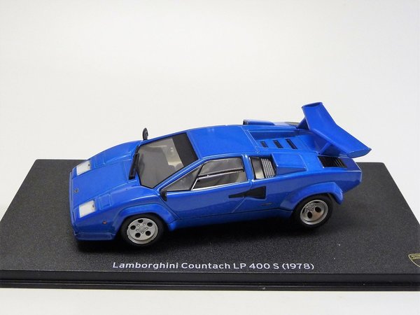 Lamborghini Countach LP 400-S 1978 blau  Leo Models 1/43