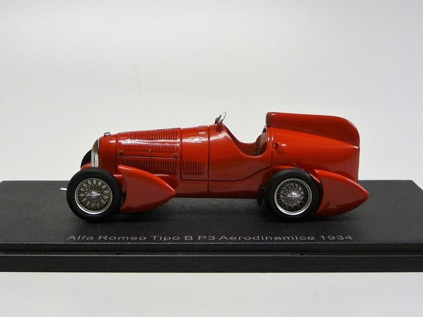 Alfa Romeo Tipo B P3 Aerodinamica 1934 rot NEO46295 1/43
