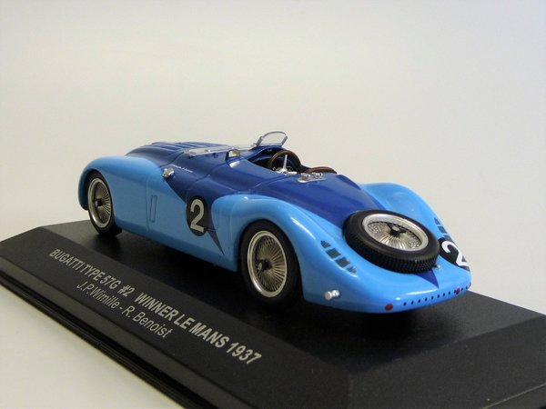 Bugatti Type 57GNo.2 LM 1937 IXO-Models LM1937 1/43