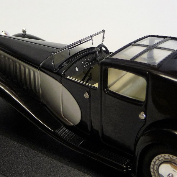 Bugatti Type 41 Royale schwarz/silber Whitebox WB221 1/43