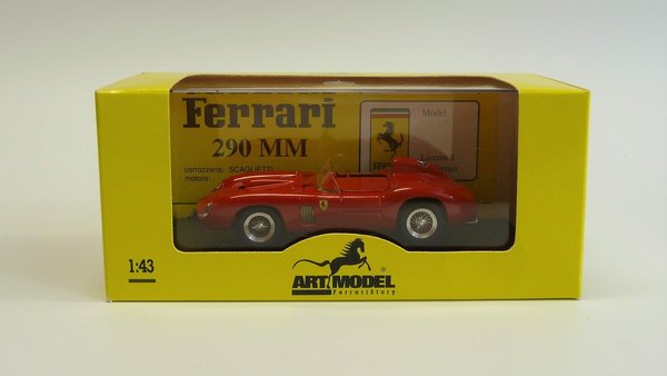 Ferrari 290MM 1956 rot Art Model ART057 1/43