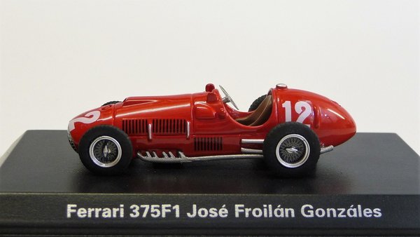 Ferrari 375 F1 No.12 rot BOS87391 1/87