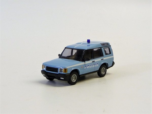 Land Rover Discovery II Polizia Busch 51914 1/87