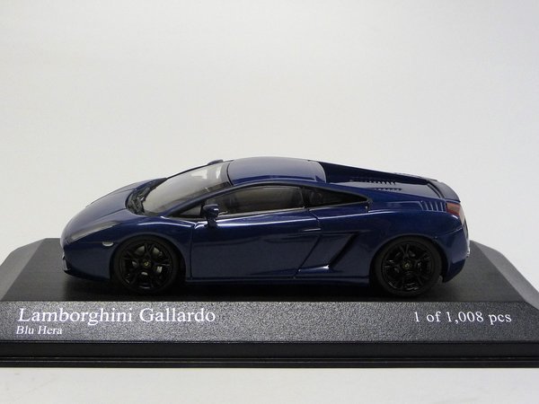 Lamborghini Gallardo Blue-met. Minichamps 400 103505 1/43