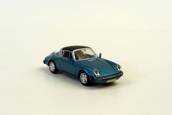 Porsche 911 Targa 1976 blau Brekina 16351 1/87