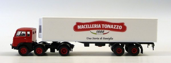 Fiat 690 T Sattelzug "Macelleria Tonazzo" Brekina/ip-modellbau 104 1/87