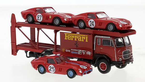 Fiat 642 Renntransporter "Ferrari" Brekina 58481 1/87