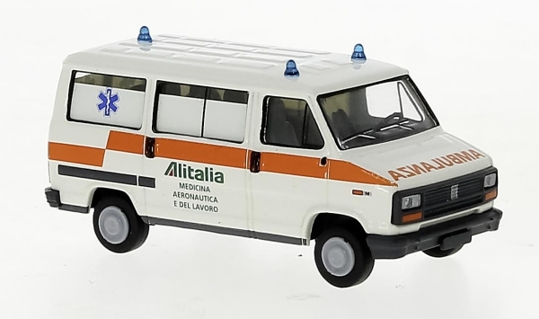 Fiat Ducato Bus 1982, Ambulanza Alitalia, (I) Brekina 34910 1/87