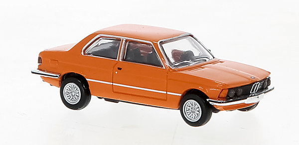 BMW 323i orange, 1975, Brekina 24301 1/87