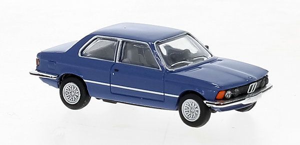 BMW 323i blau, 1975, Brekina 24304 1/87