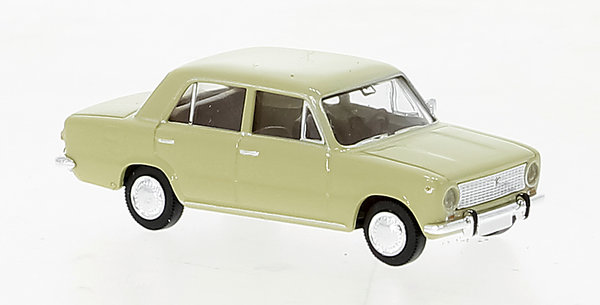 Fiat 124 beige, 1966, Brekina 22417