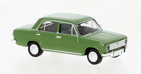 Fiat 124 grün, 1966,  Brekina 22418