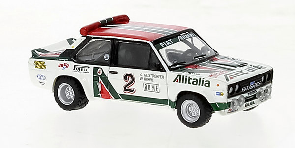 Fiat 131 Abarth Alitalia "Röhrl Monte 78" Brekina 22652 1/87