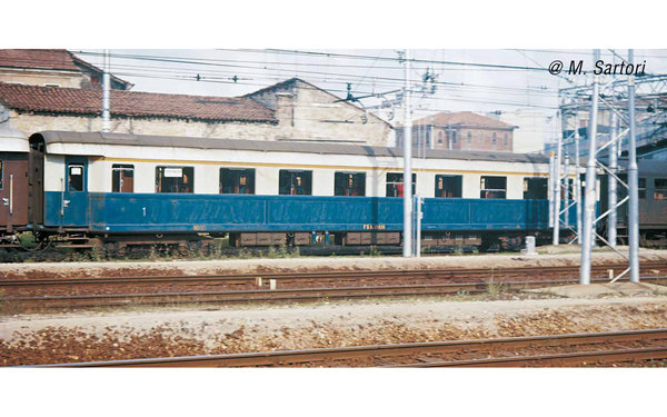 FS, 4tlg-Set Treno Azzurro,2xAz+2xBzTyp46 Ep.IIIb Rivarossi HR4324 1/87
